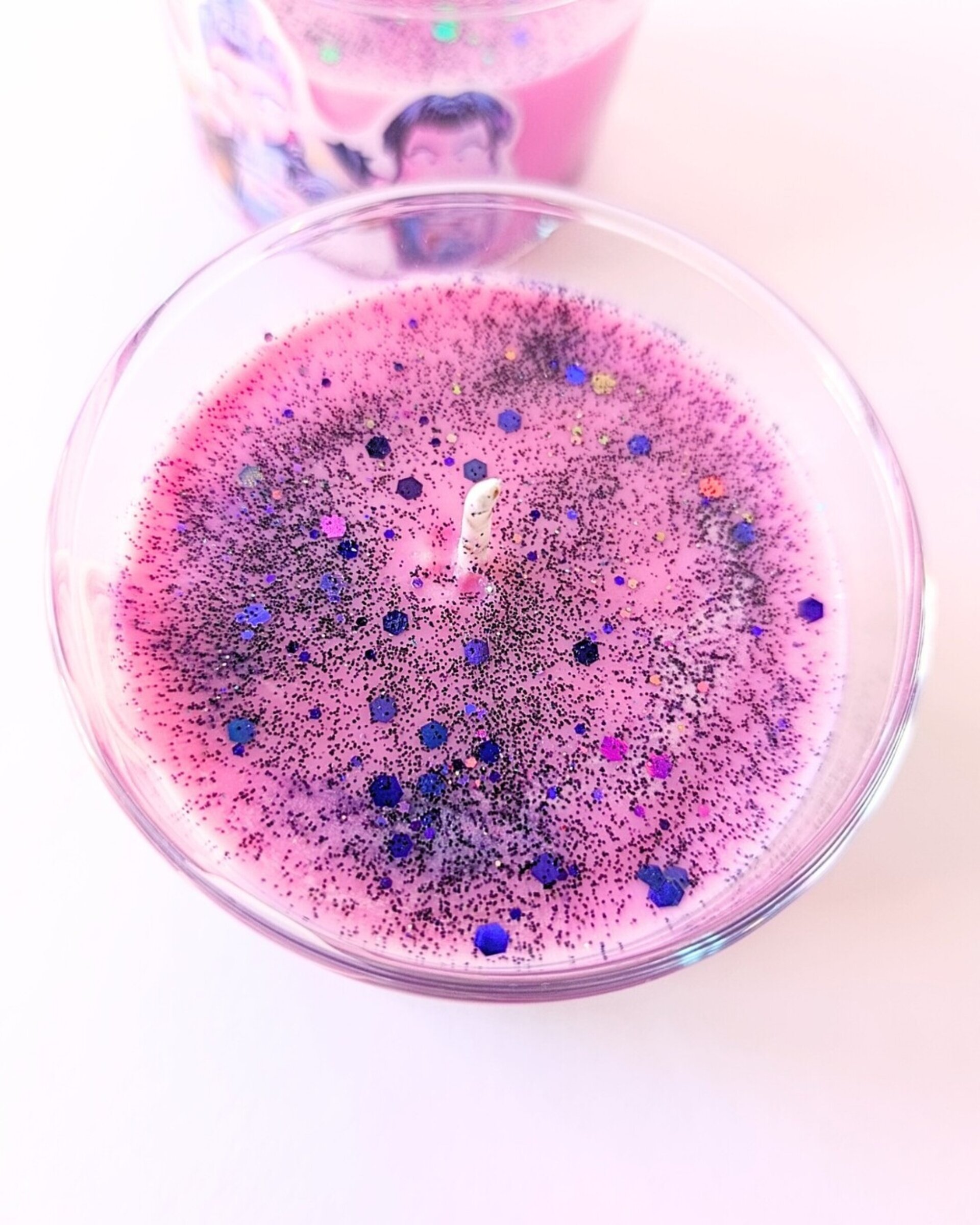 Vela HUNTRIX – Diseño Exclusivo 🍜 Algodón de Azúcar - 3