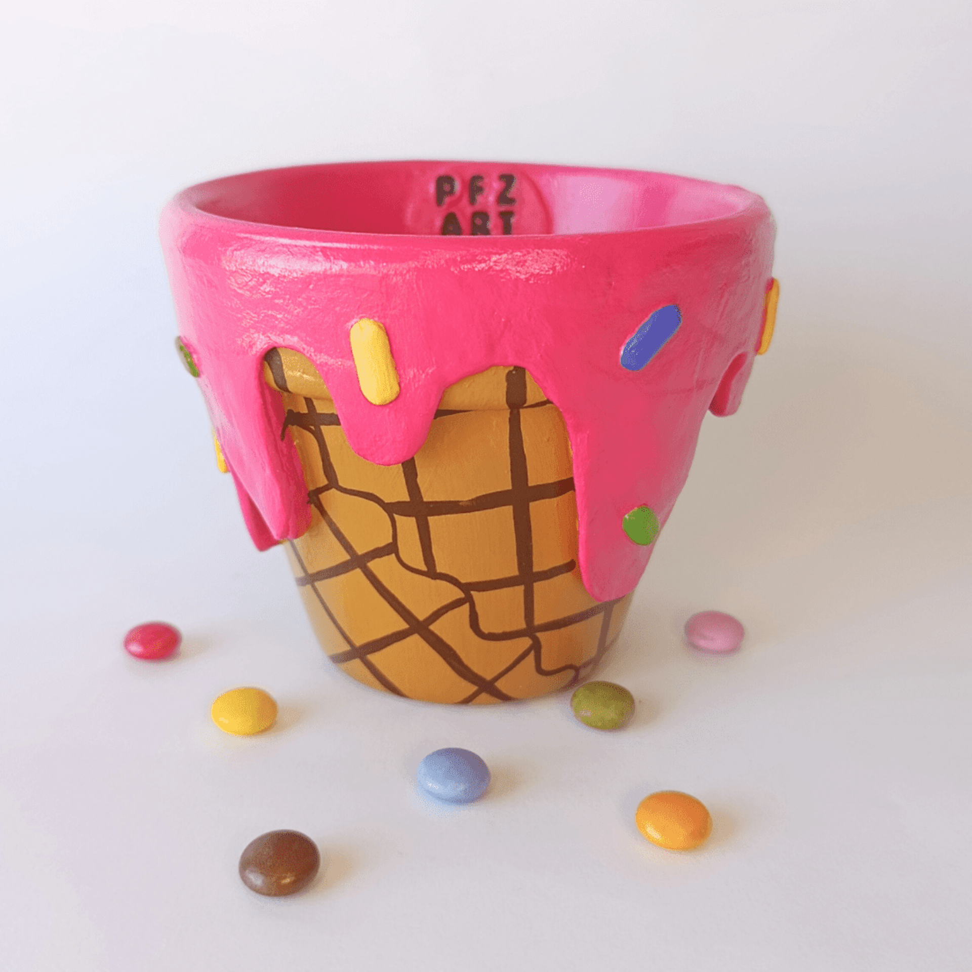 🍓 Maceta Helado XL 11 cm 🍓 - 2